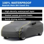 Magic 6 Layer 100% Waterproof Custom Fit Car Cover for Mahindra Scorpio | All Weather Protection - Image 2