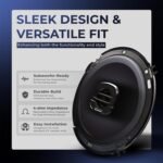BASSOHOLIC BLSP06 6" 2 Way Coaxial Car Speakers | High Bass & Crystal Clear Sound - Image 4