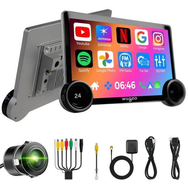 Diamond 2K Android Car Stereo 4GB+64GB | Wireless CarPlay & Android Auto | AHD Camera Included